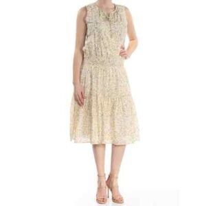 Lauren Ralph Lauren Fit and Flare Midi Dress Floral Tiered Cottagecore spring